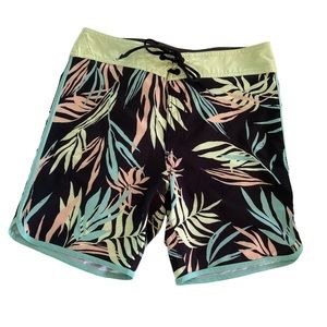 Volcom Mod Tech Men’s swim boardshorts board shorts trunks Tropical size 30